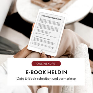 Onlinekurs "E-Book schreiben"